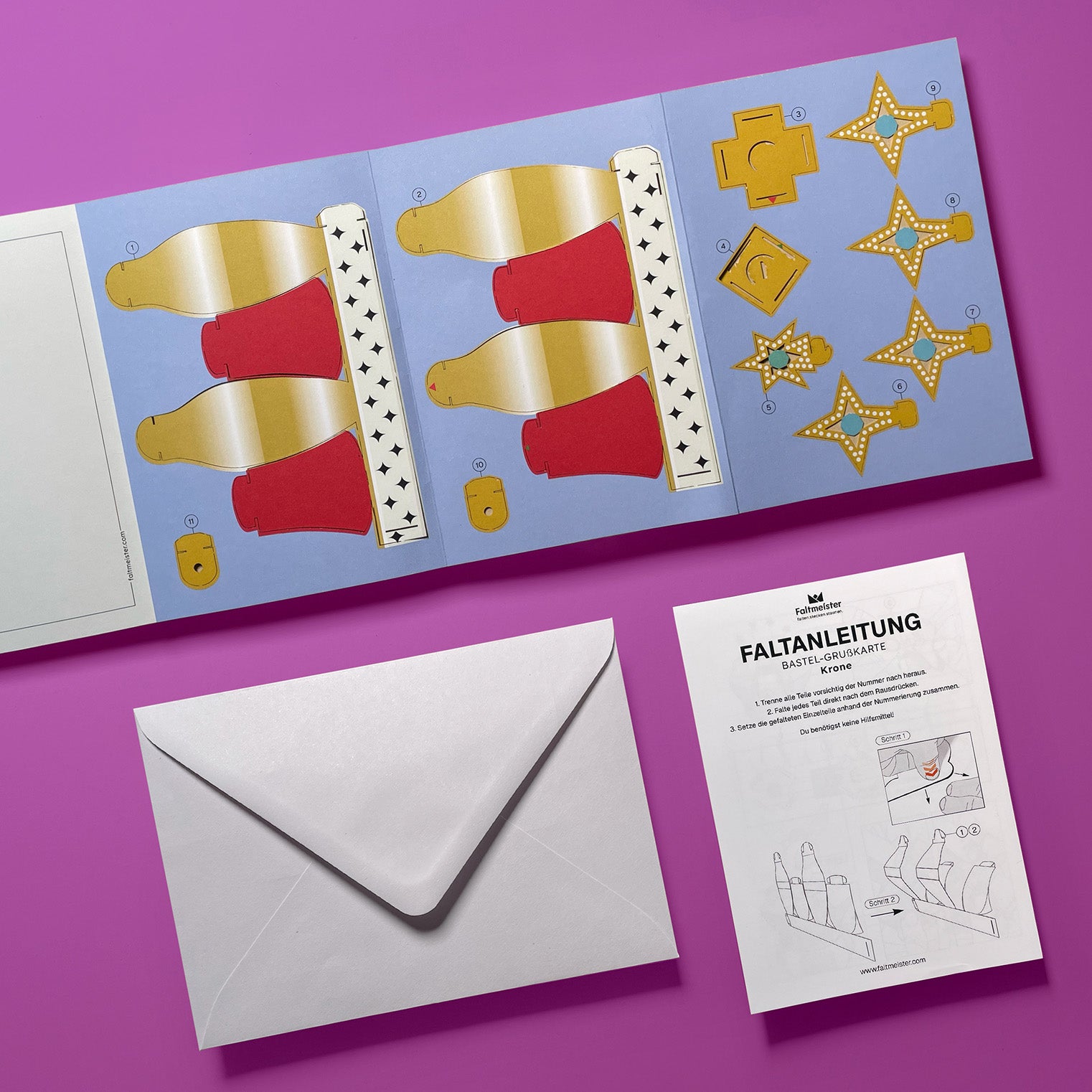 Diese Angabe ist ein Richtwert, der dir helfen soll, deine Bastelfertigkeiten einzuschätzen. Dein persönliches Empfinden kann natürlich abweichen.|| Button: Level: 4 von 5