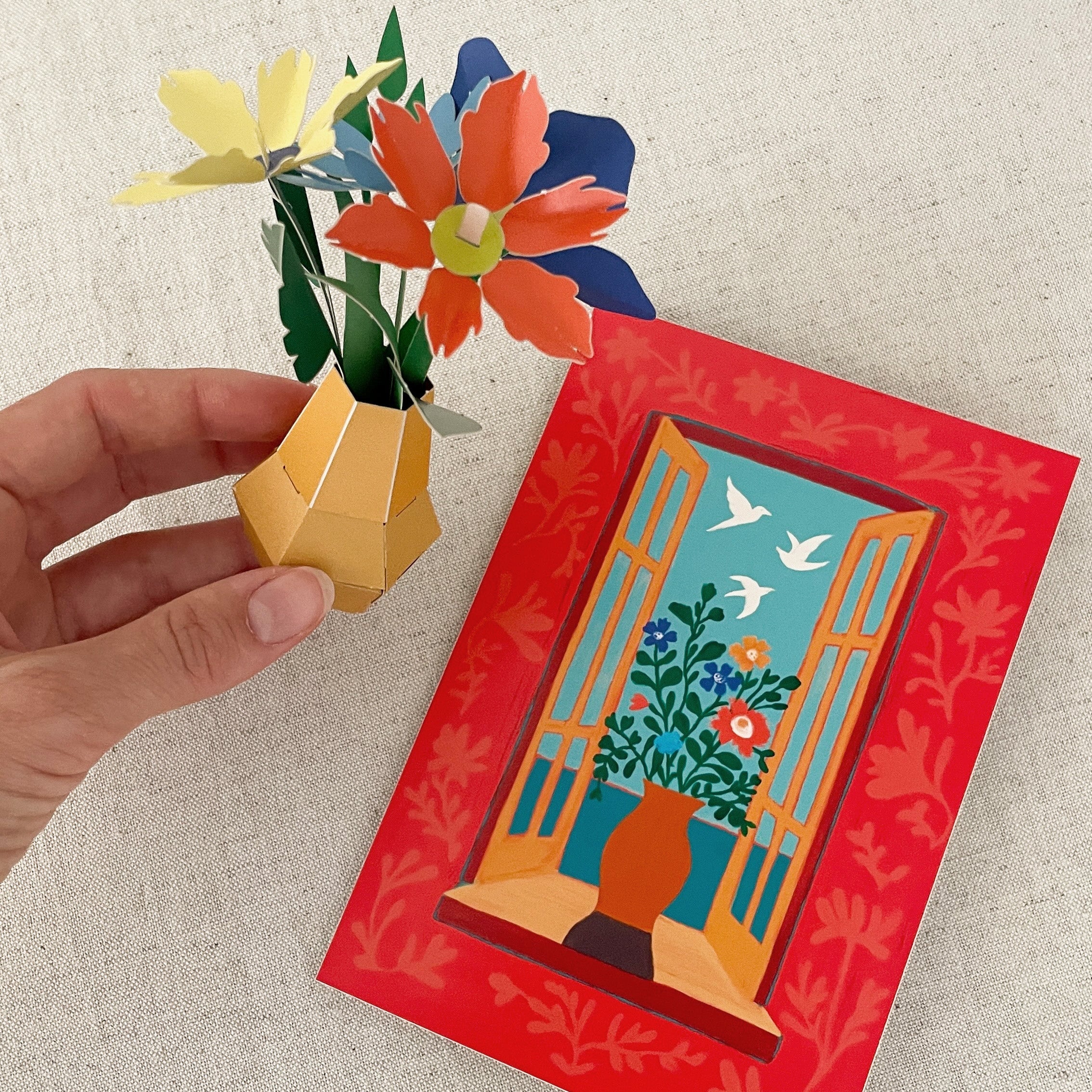 BLUMEN "Blumen am Fenster"