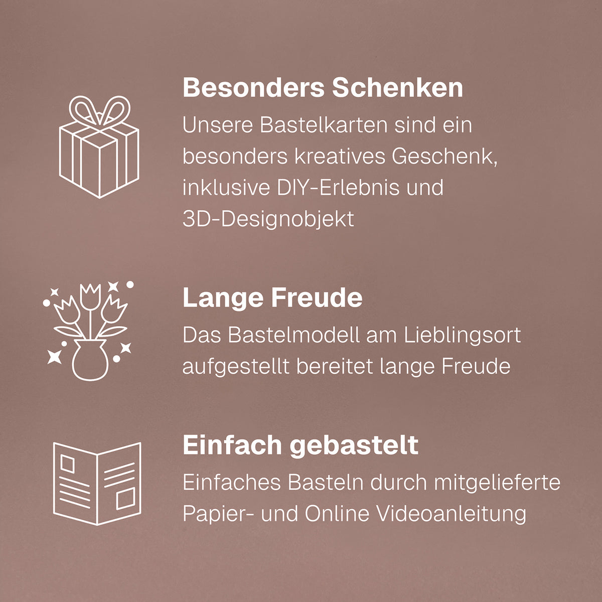 HeyCards Glücksklee — USP-Grafik