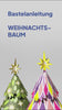 Weihnachtsbaum: Faltanleitung als Video
